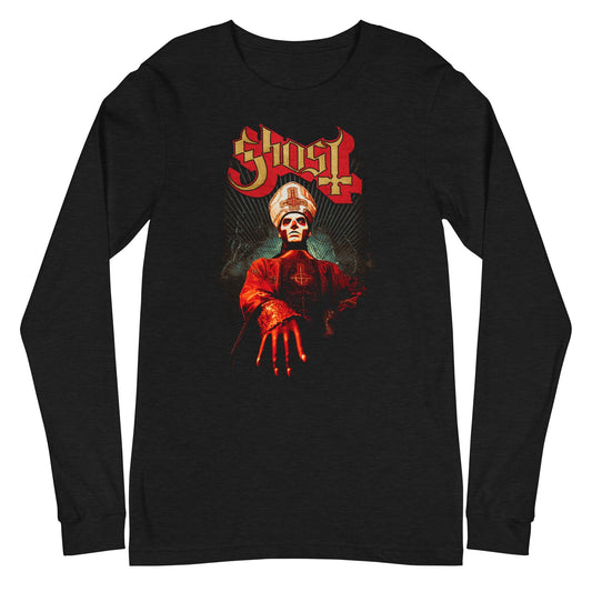 Ghost Ghost - Kiss the Ring Long Sleeve T-Shirt
