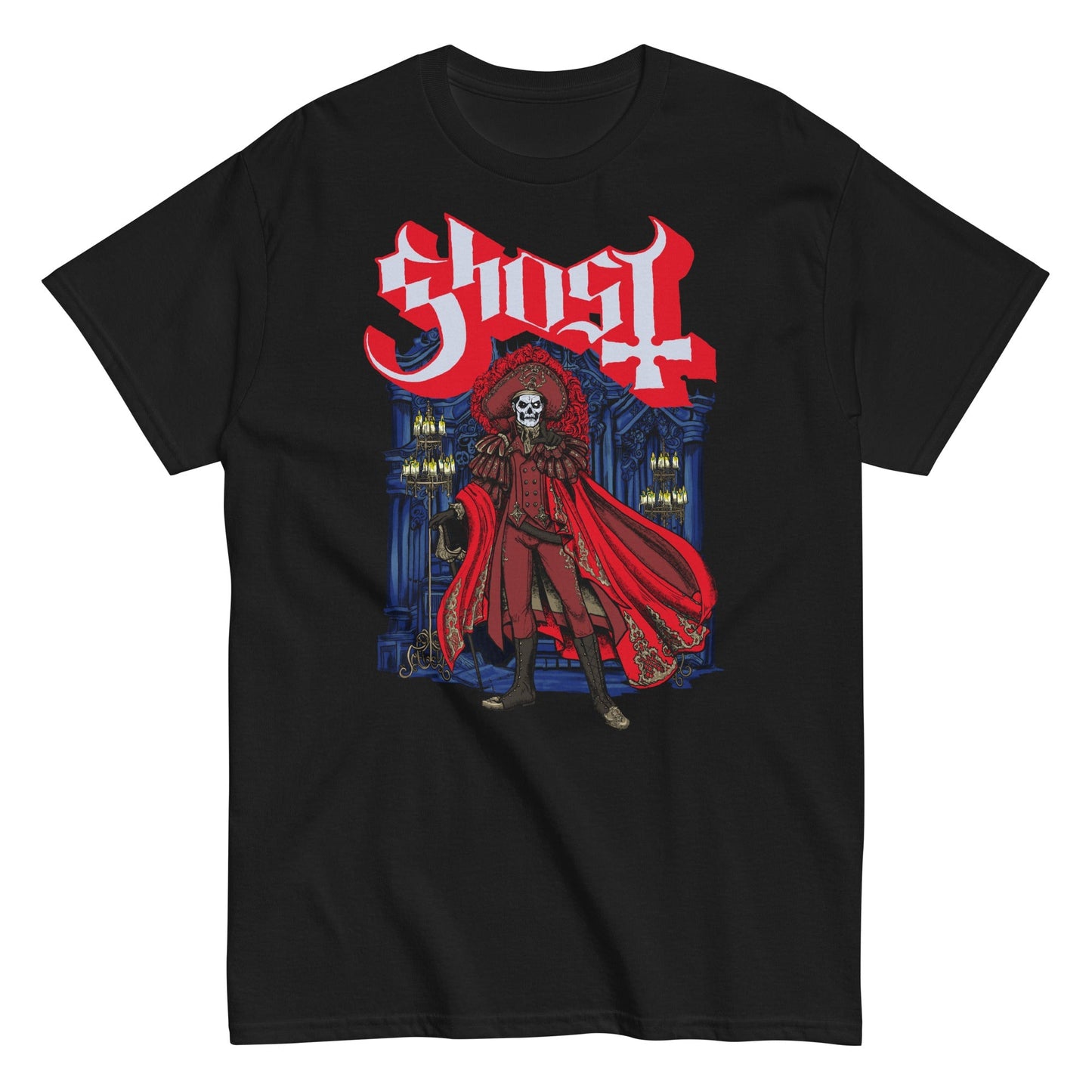 Ghost Ghost - Billowing Cape T-Shirt