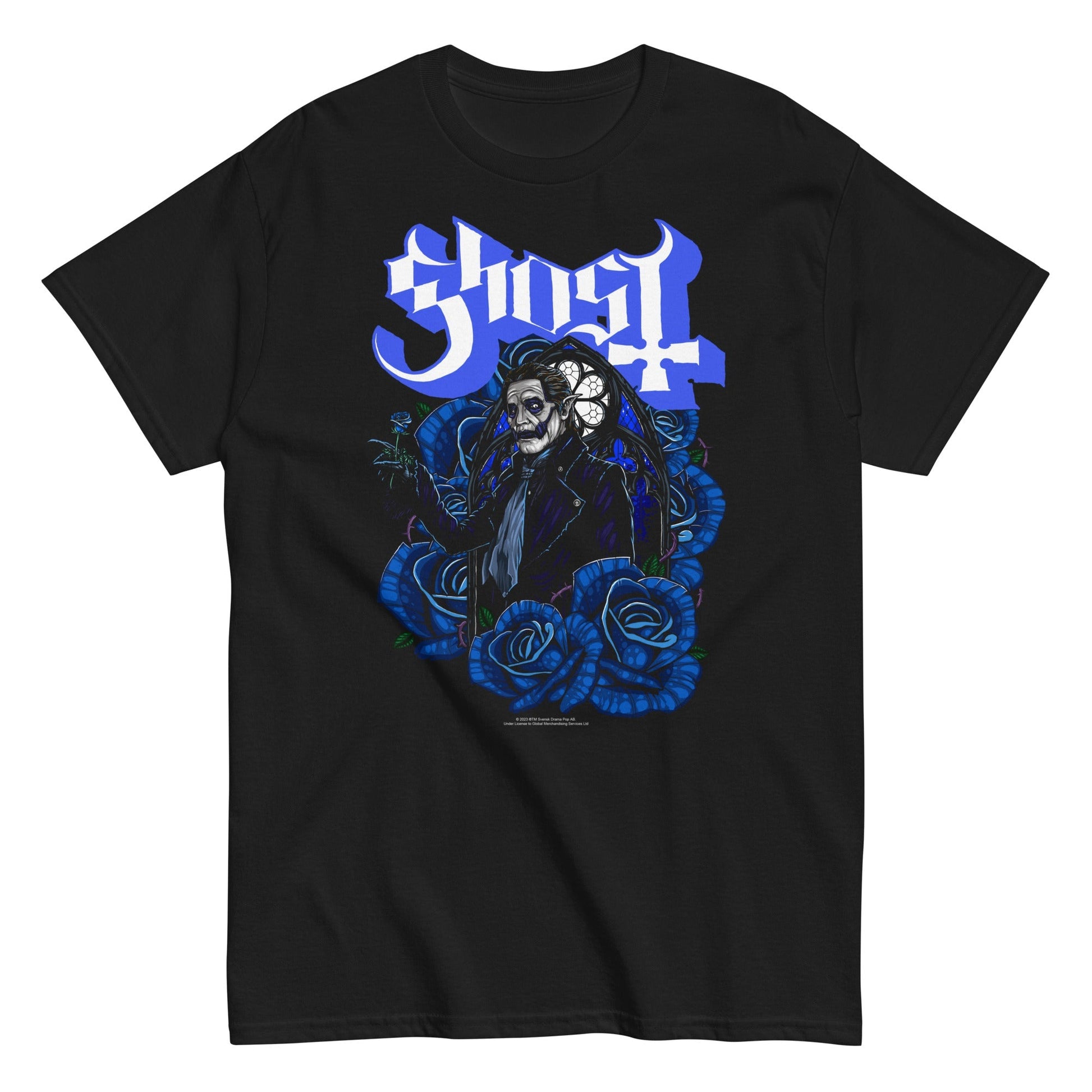 Ghost Ghost - Blue Roses T-Shirt