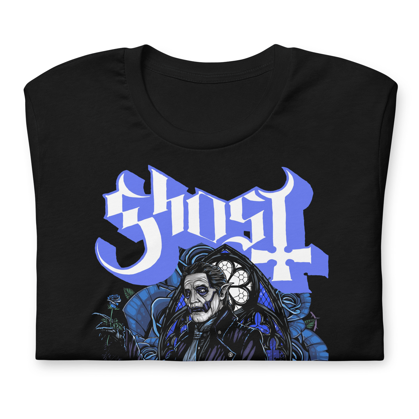 Ghost Ghost - Blue Roses T-Shirt