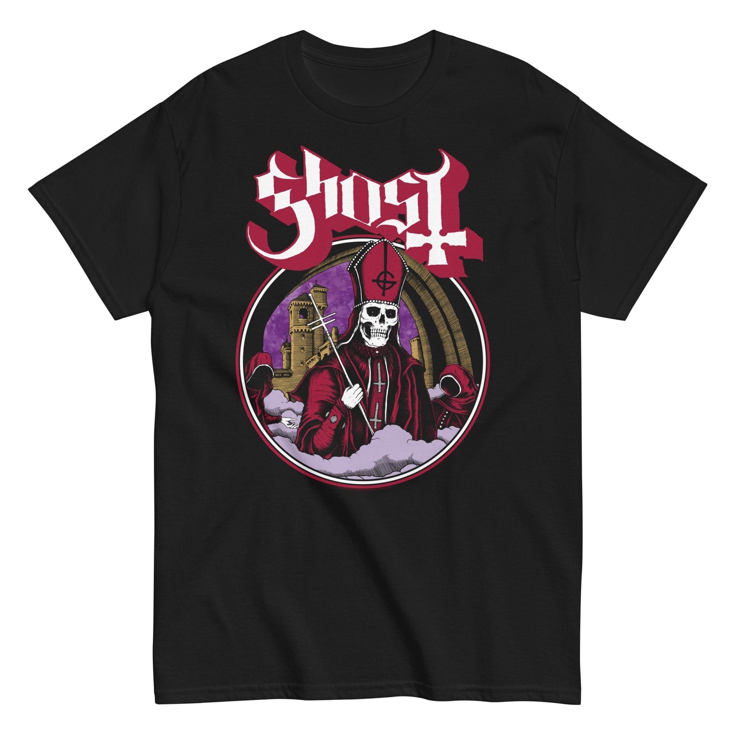 Ghost Ghost - Carrying Cross T-Shirt