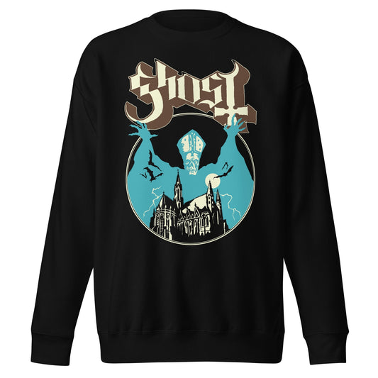 Ghost Ghost - Castle Jumbo Print Sweatshirt