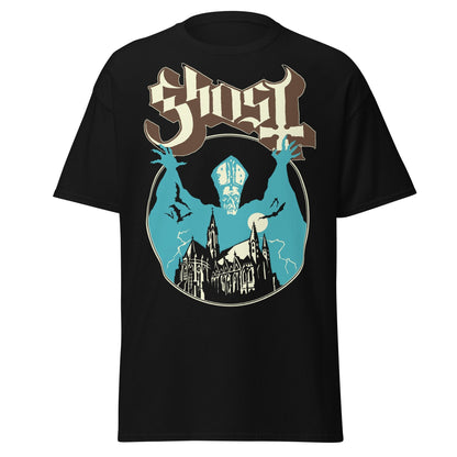 Ghost Ghost - Castle Jumbo Print T-Shirt