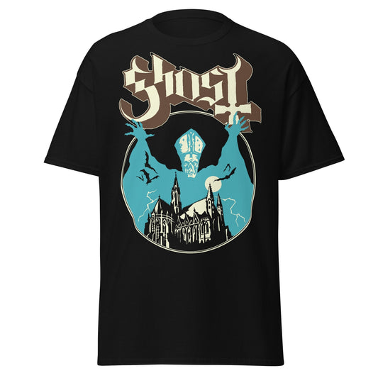 Ghost Ghost - Castle Jumbo Print T-Shirt