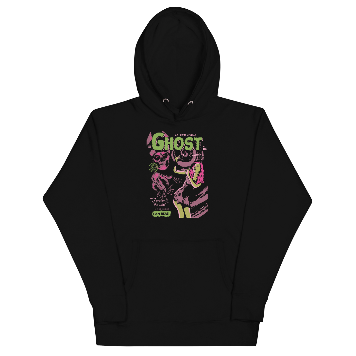 Ghost Ghost - Comics Vintage Hoodie