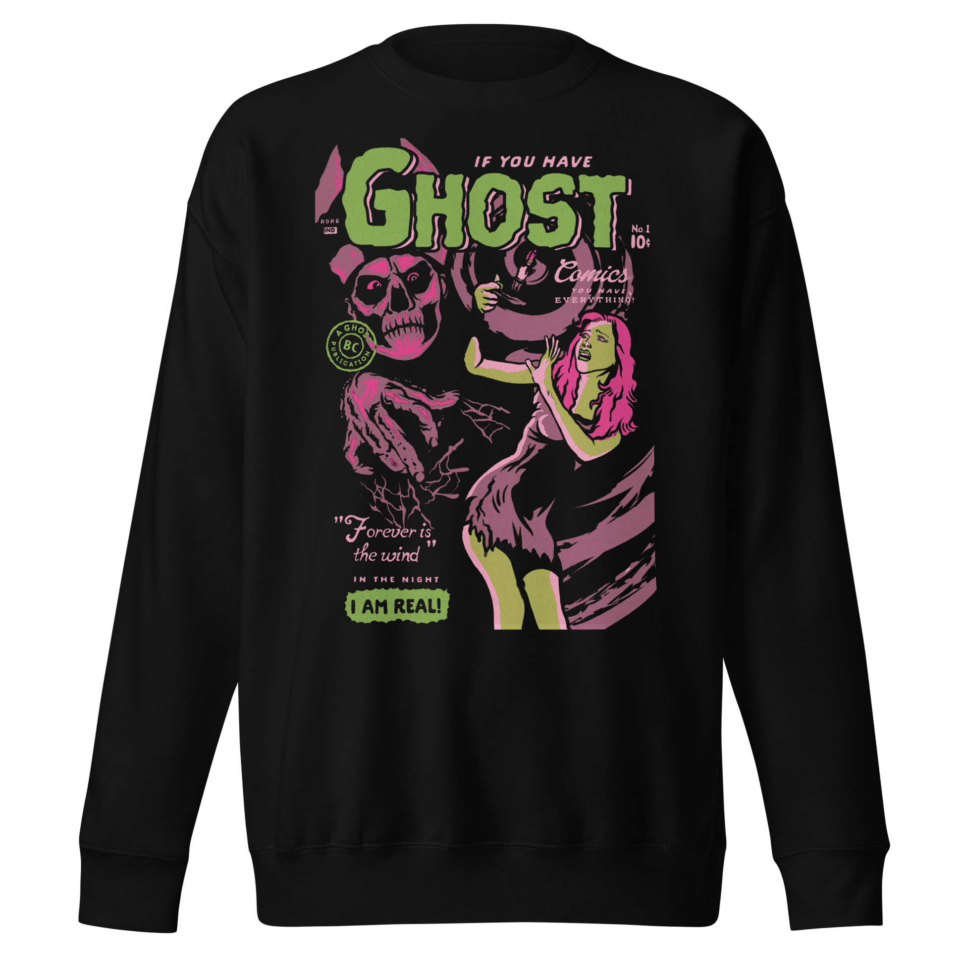 Ghost Ghost - Comics Vintage Sweatshirt