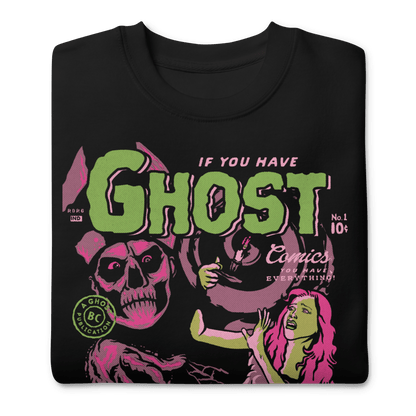 Ghost Ghost - Comics Vintage Sweatshirt
