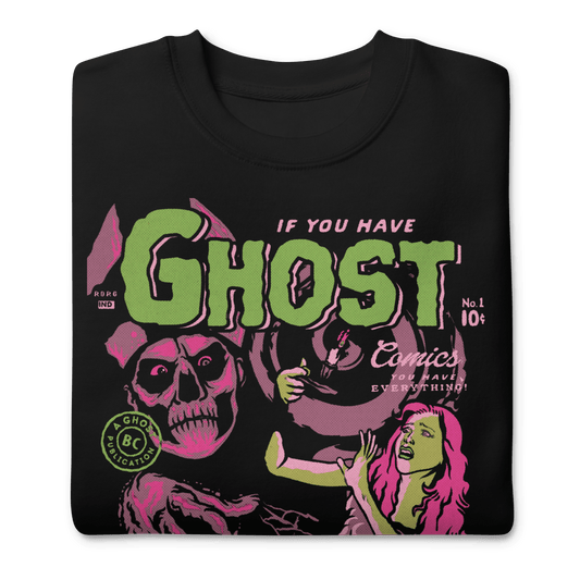 Ghost Ghost - Comics Vintage Sweatshirt