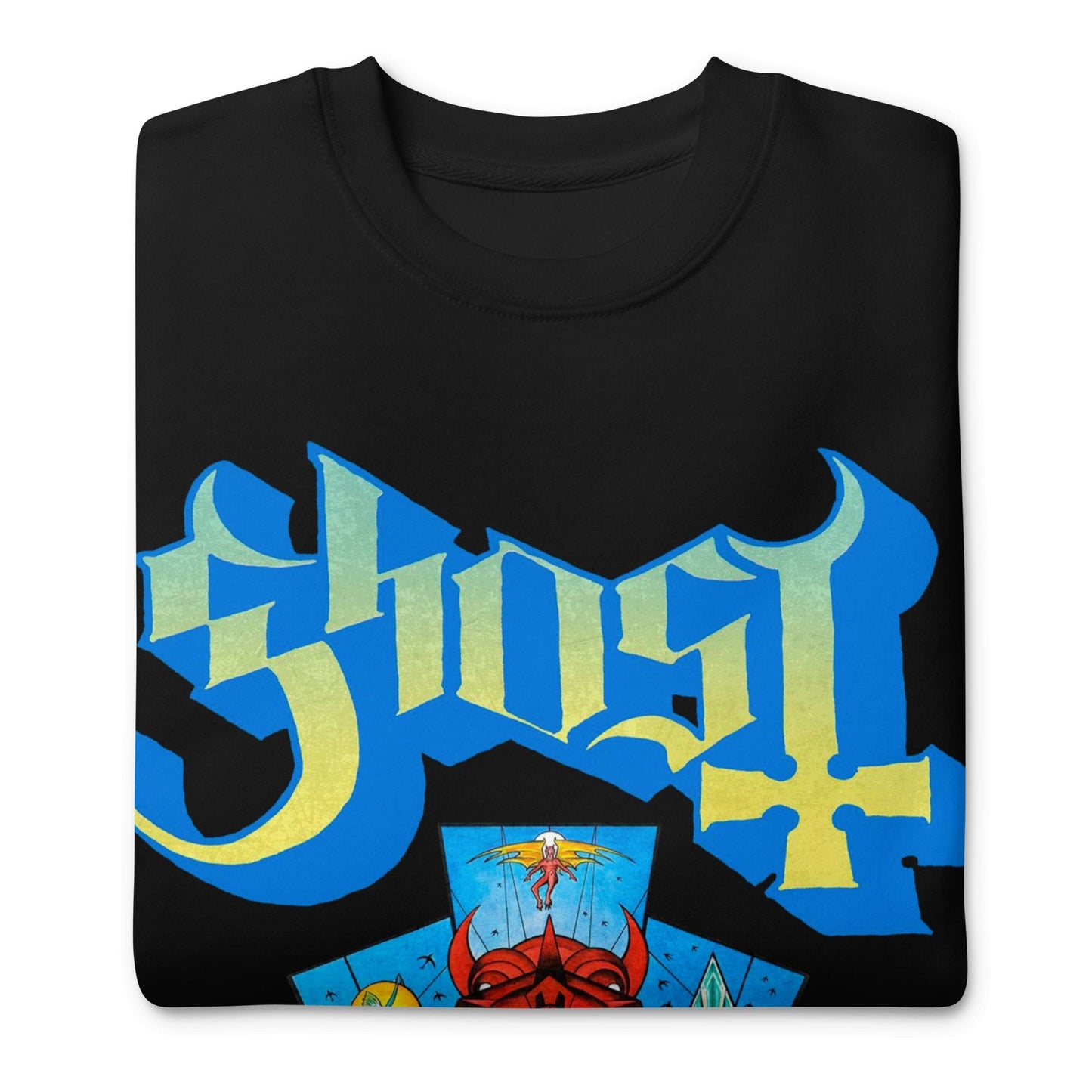 Ghost Ghost - Devil's Mouth Jumbo Print Sweatshirt