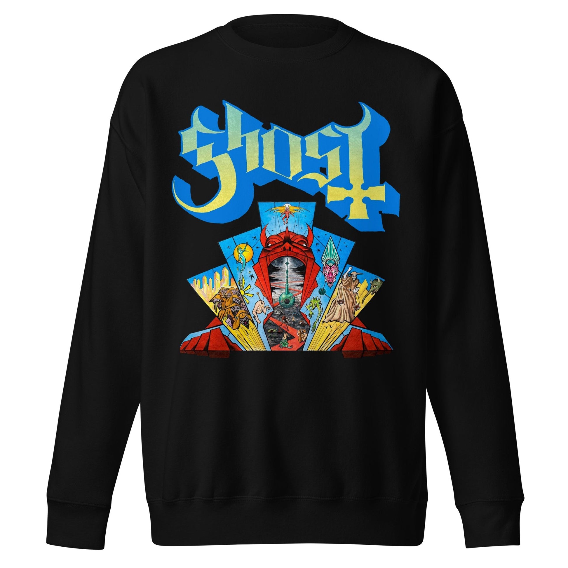 Ghost Ghost - Devil's Mouth Jumbo Print Sweatshirt