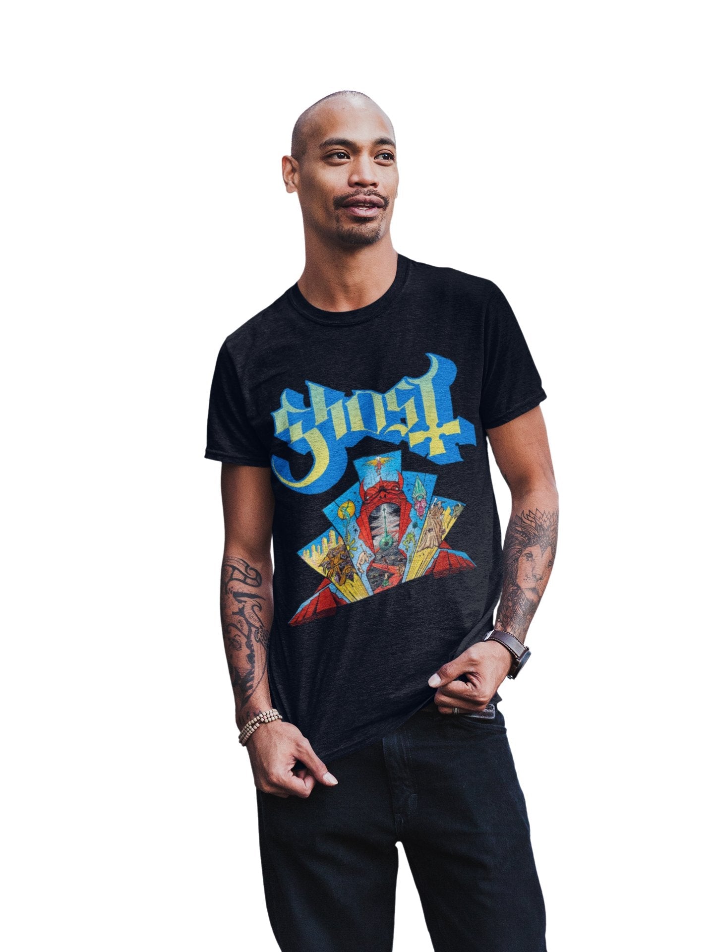 Ghost Ghost - Devil's Mouth Jumbo Print T-Shirt
