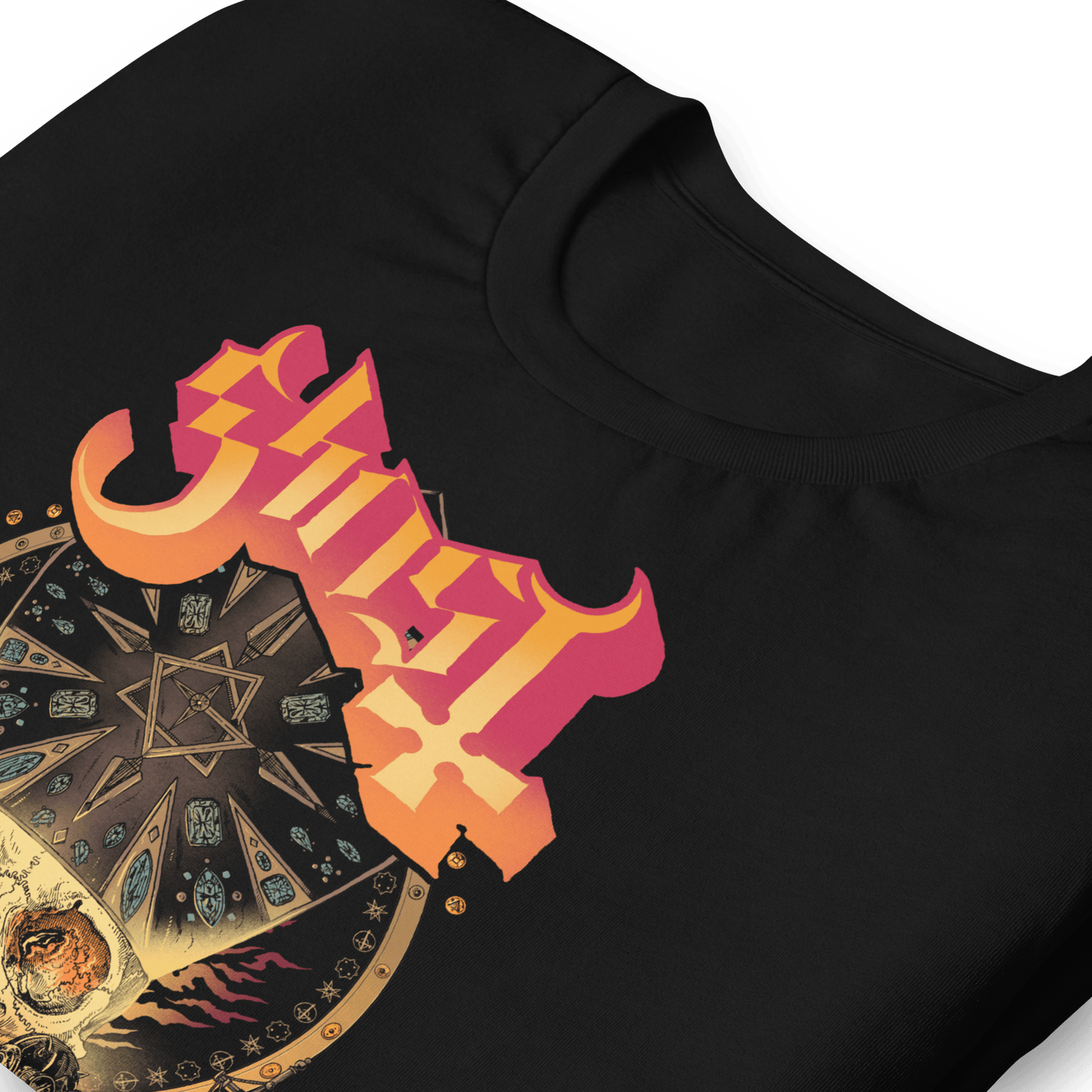Ghost Ghost - Flaming Logo T-Shirt