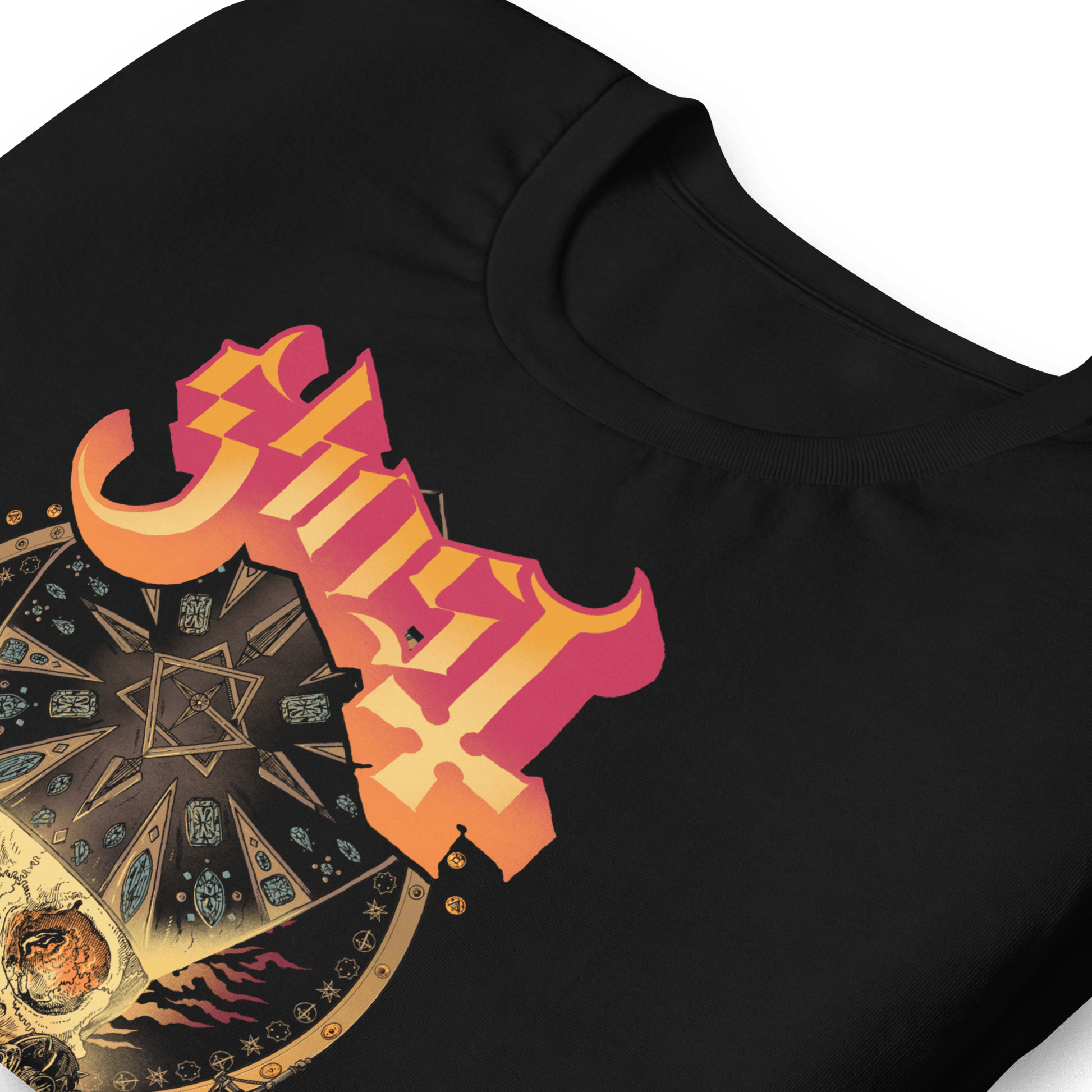 Ghost Ghost - Flaming Logo T-Shirt