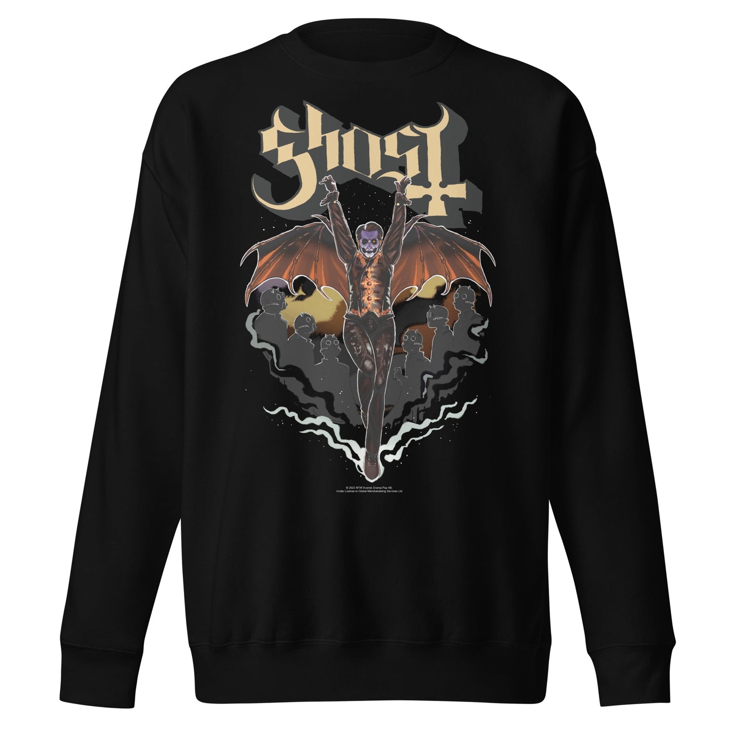 Ghost Ghost - Fly Over Jumbo Print Sweatshirt
