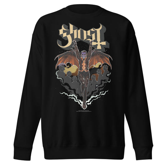 Ghost Ghost - Fly Over Jumbo Print Sweatshirt