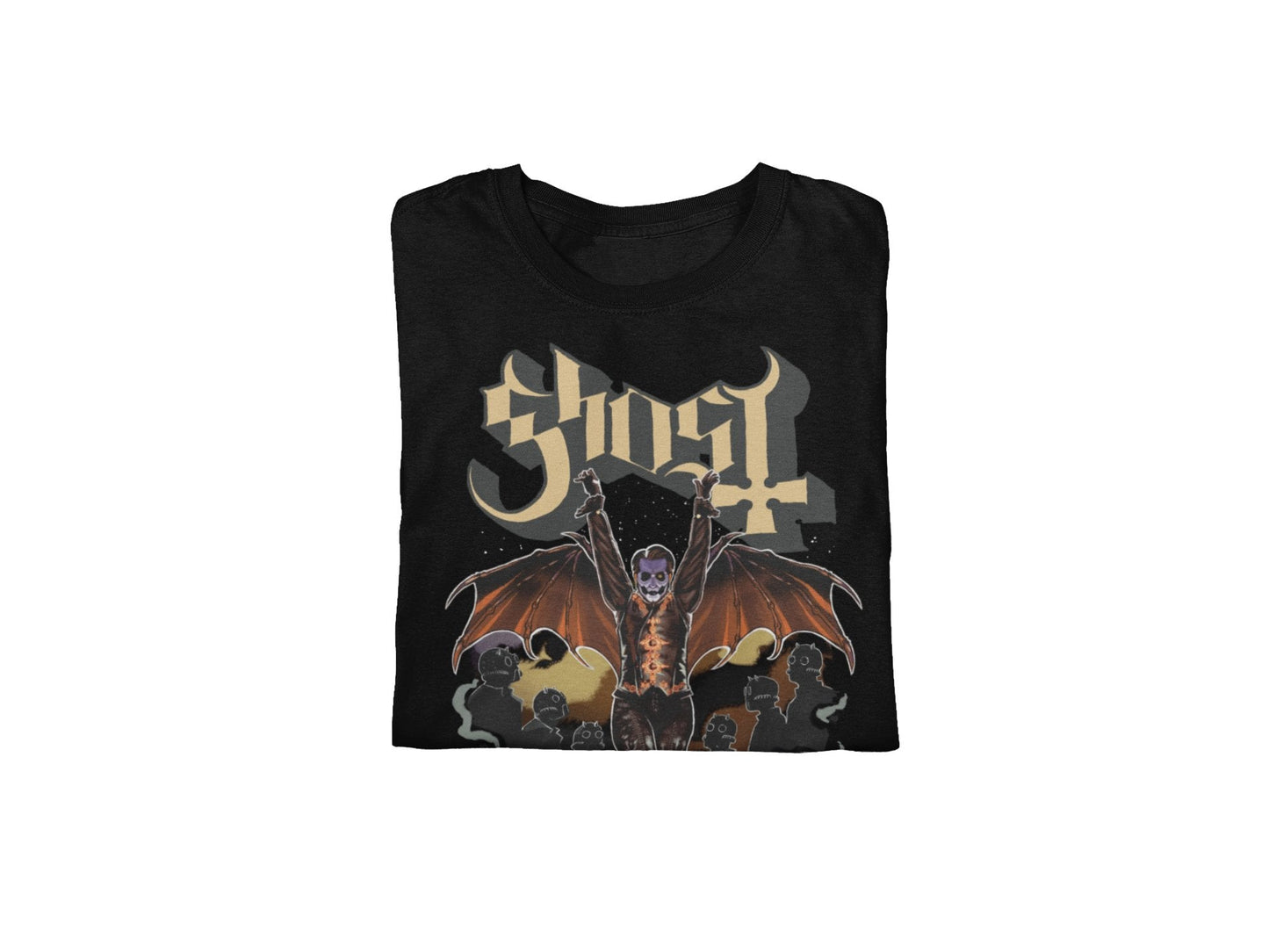 Ghost Ghost - Fly Over Jumbo Print T-Shirt