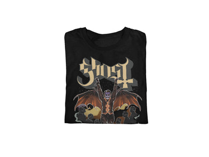 Ghost Ghost - Fly Over Jumbo Print T-Shirt