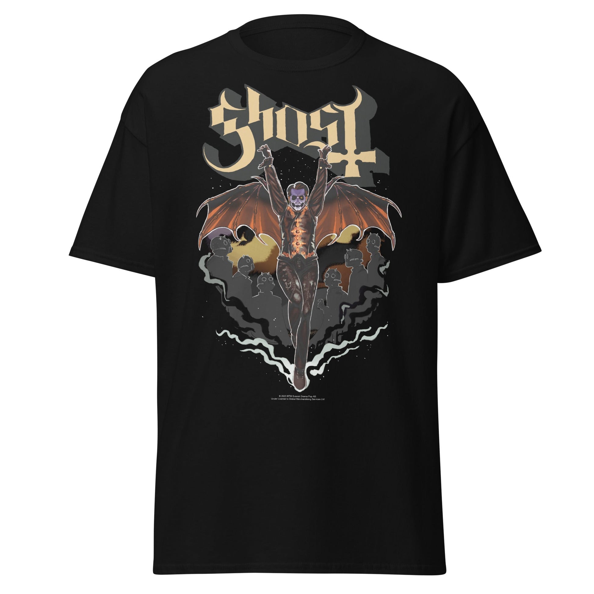 Ghost Ghost - Fly Over Jumbo Print T-Shirt