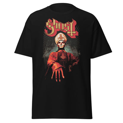 Ghost Ghost - Kiss the Ring Jumbo Print T-Shirt