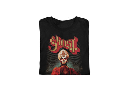Ghost Ghost - Kiss the Ring Jumbo Print T-Shirt