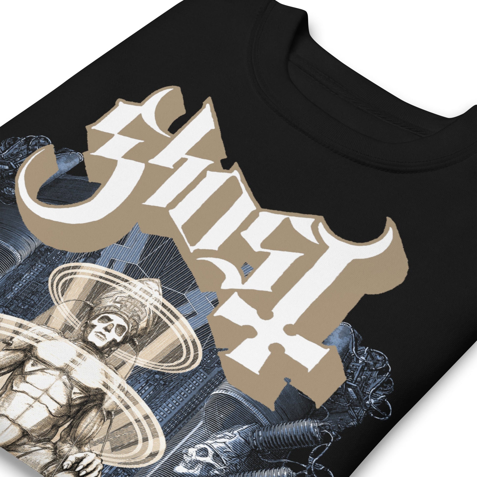 Ghost Ghost - Monument Jumbo Print Sweatshirt
