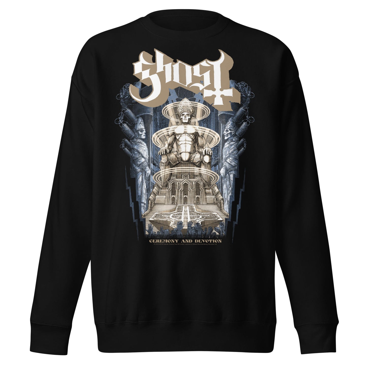 Ghost Ghost - Monument Jumbo Print Sweatshirt