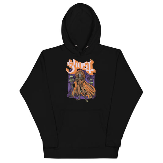 Ghost Ghost - Orange Cape Classic Hoodie
