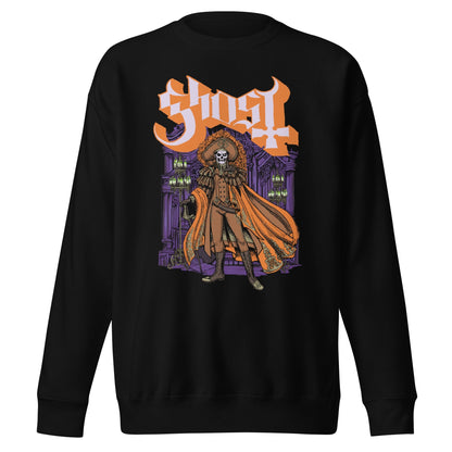 Ghost Ghost - Orange Cape Jumbo Print Sweatshirt