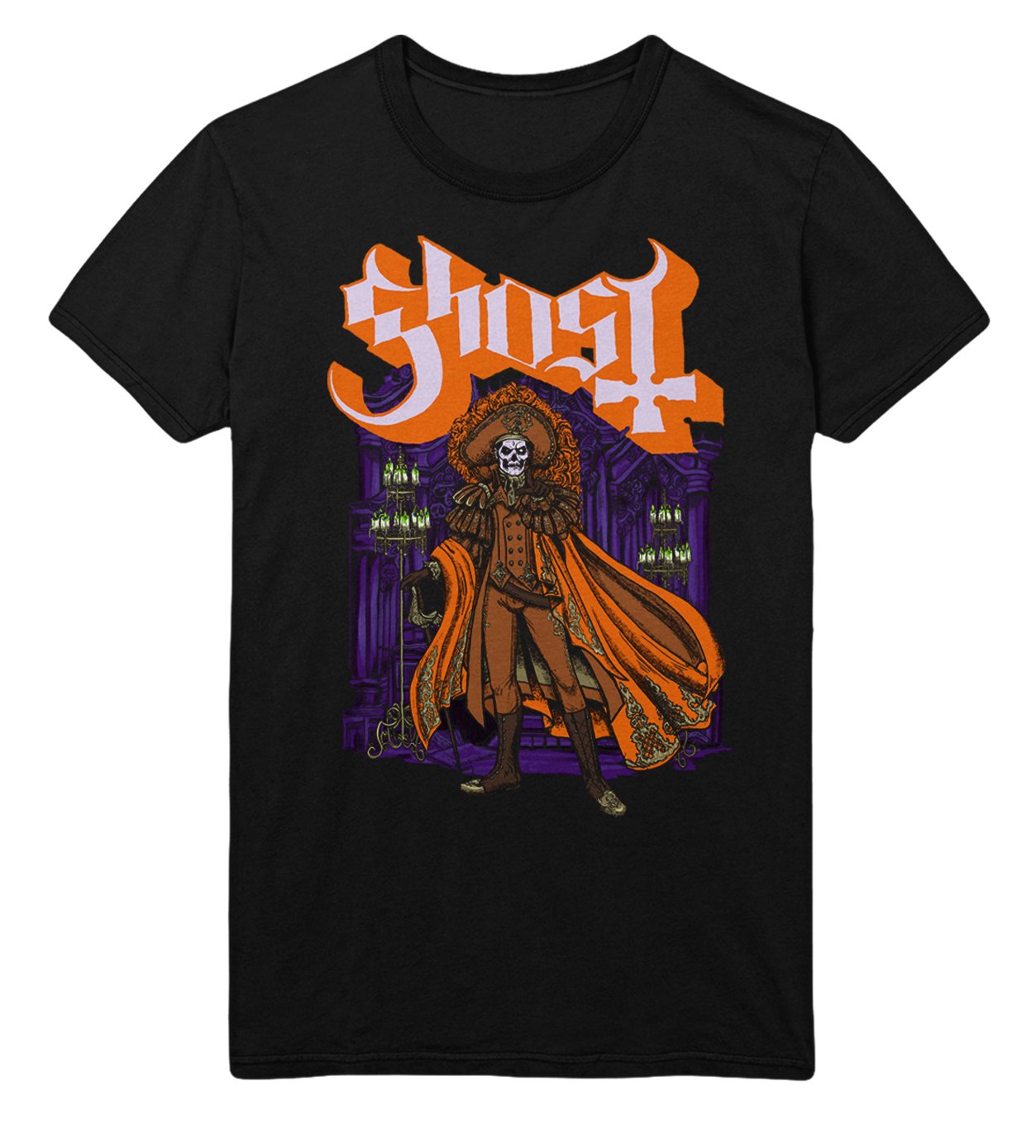 Ghost Ghost - Orange Cape T-Shirt