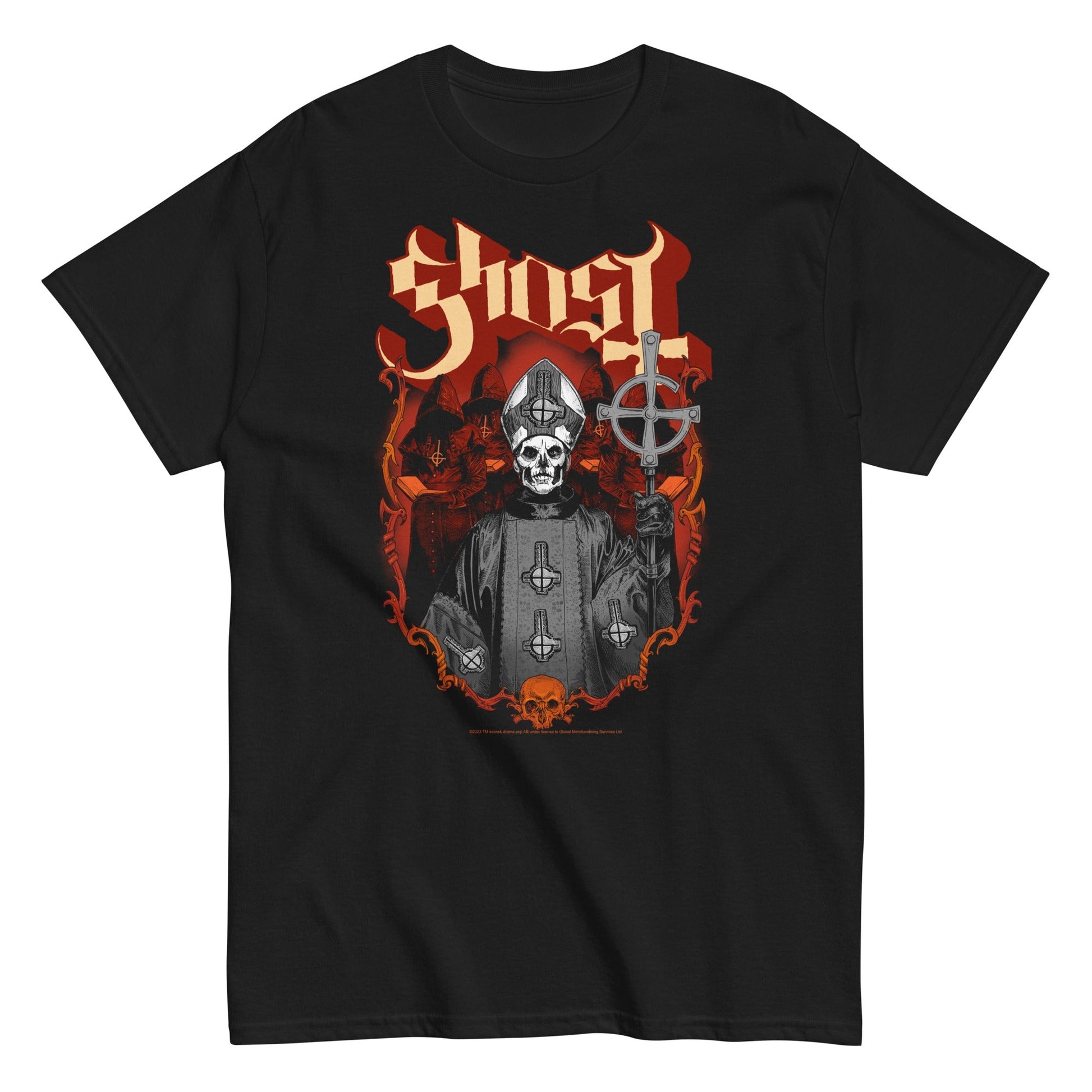 Ghost Ghost - Skull and Robes T-Shirt