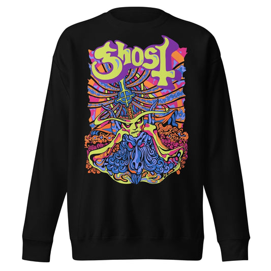 Ghost Ghost - Stained Glass Jumbo Print Sweatshirt