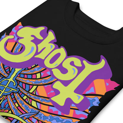Ghost Ghost - Stained Glass Jumbo Print Sweatshirt