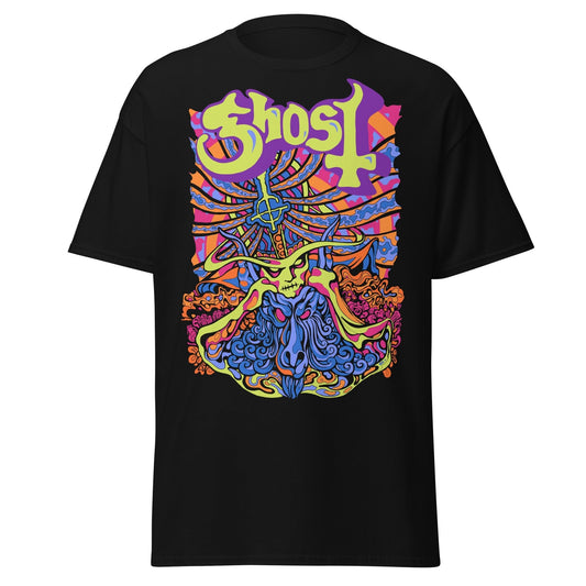 Ghost Ghost - Stained Glass Jumbo Print T-Shirt