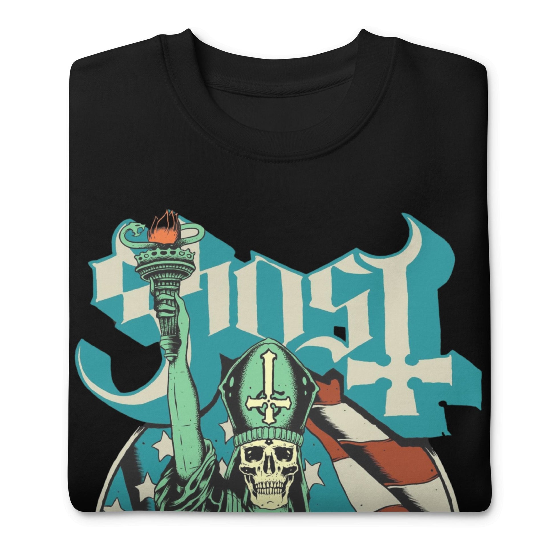 Ghost Ghost - Statue of Liberty Jumbo Print Sweatshirt