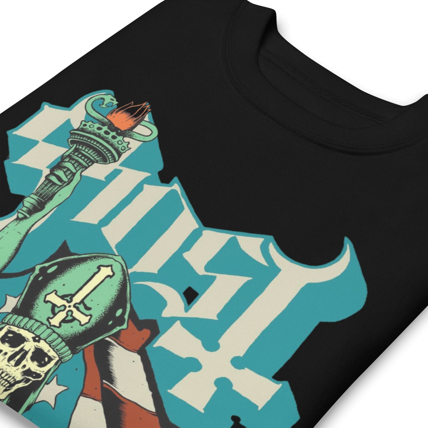 Ghost Ghost - Statue of Liberty Jumbo Print Sweatshirt