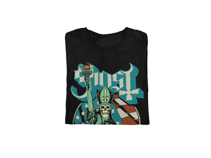 Ghost Ghost - Statue of Liberty Jumbo Print T-Shirt