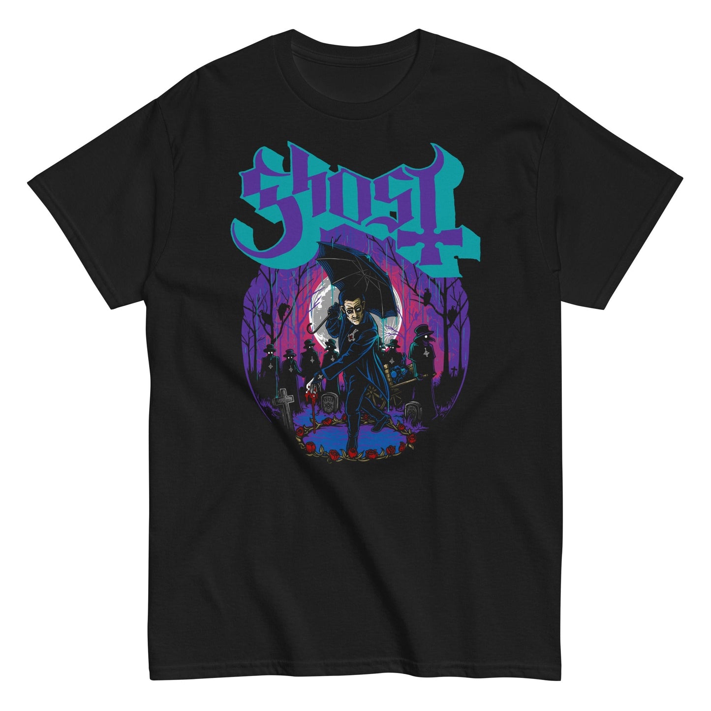 Ghost Ghost - Umbrella T-Shirt