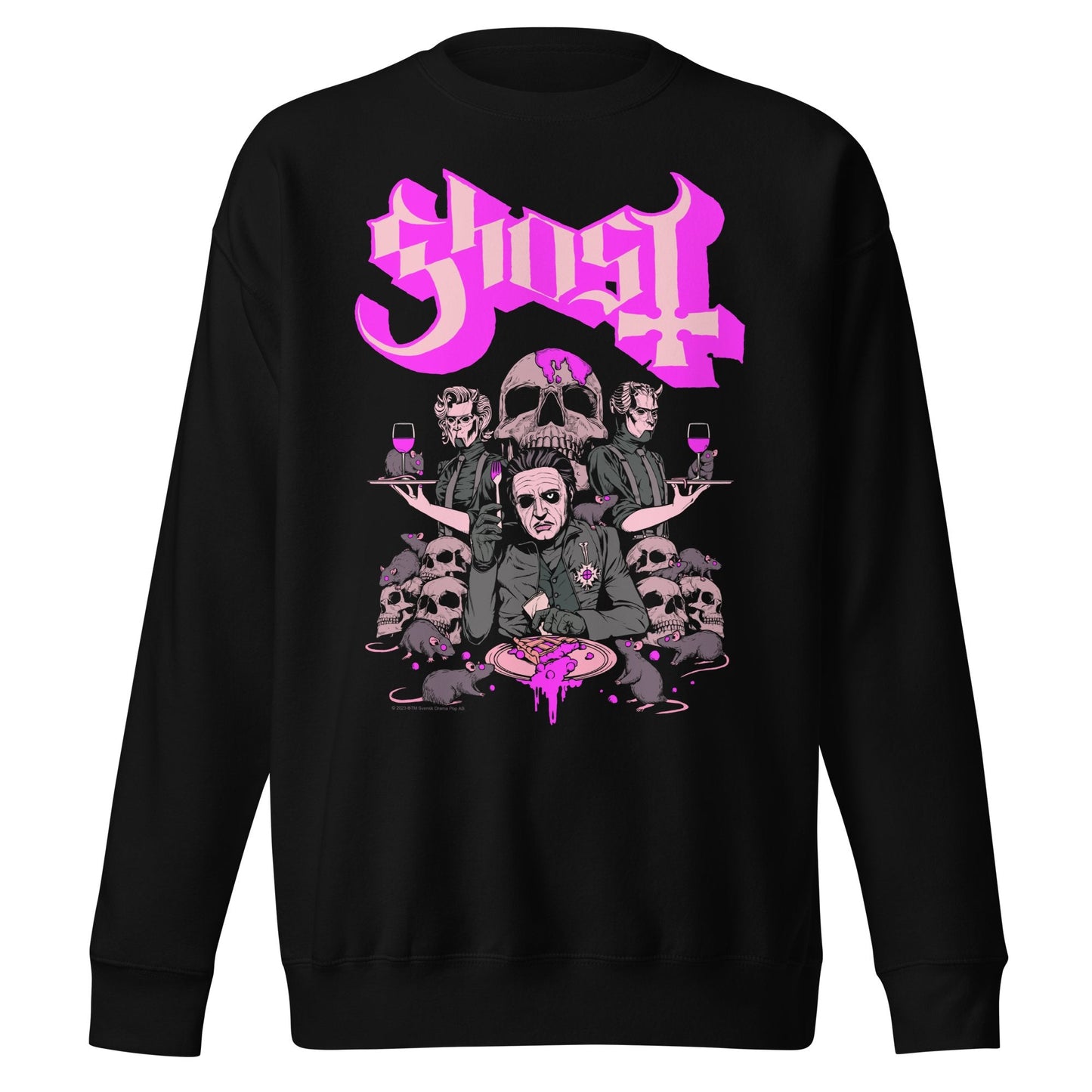 Ghost Ghost - What's for Dinner Jumbo Print Sweatshirt