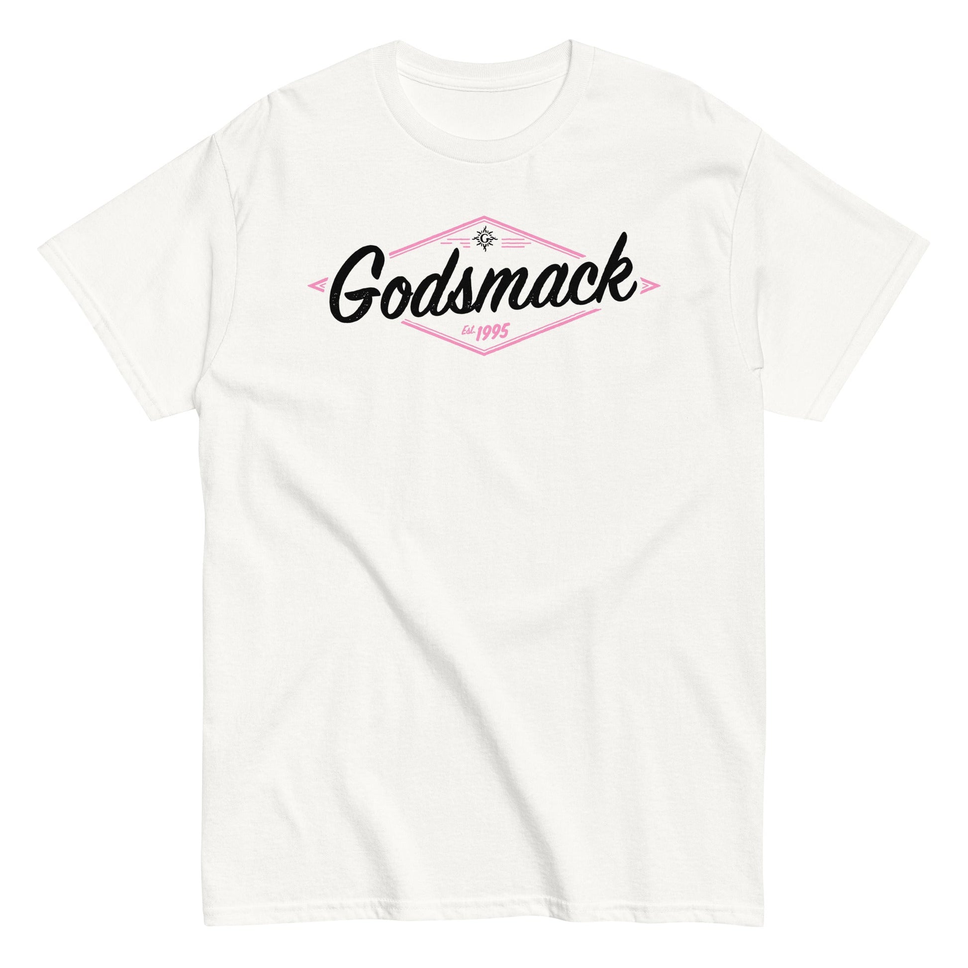 Godsmack Godsmack - Black and Pink Logo T-Shirt