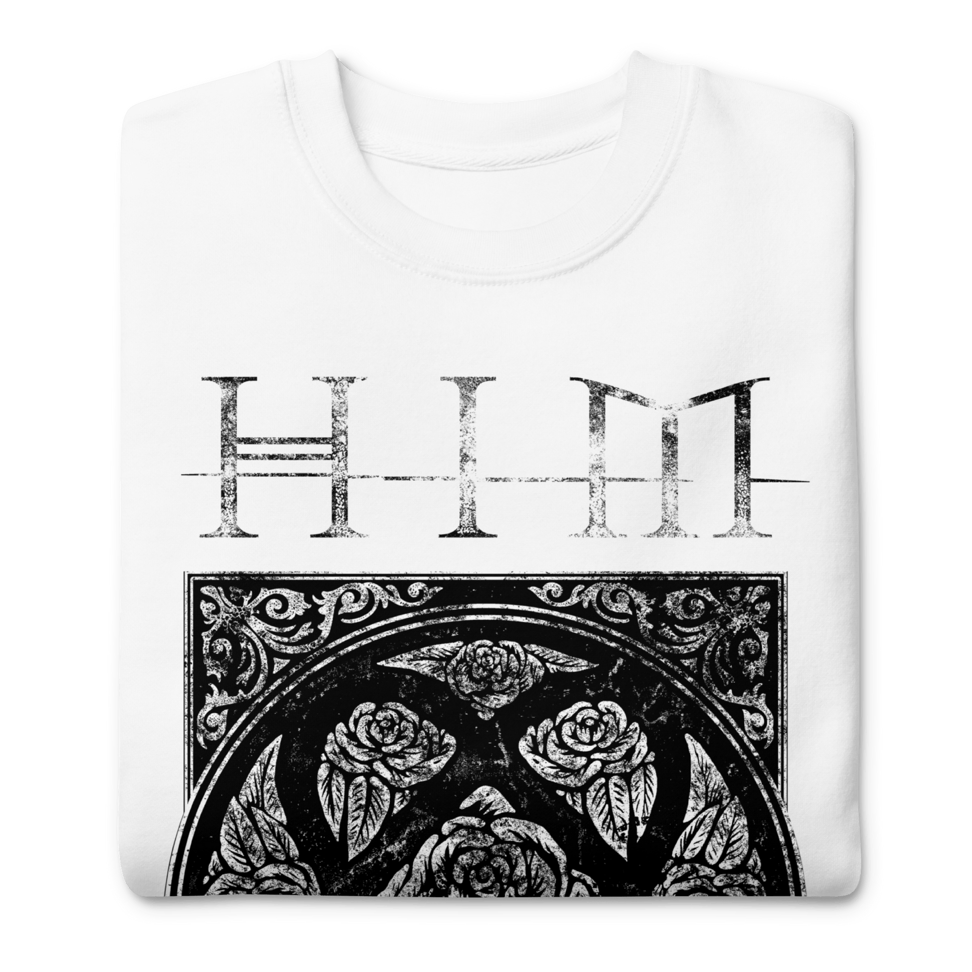 HIM HIM - Chapel Jumbo Print Sweatshirt