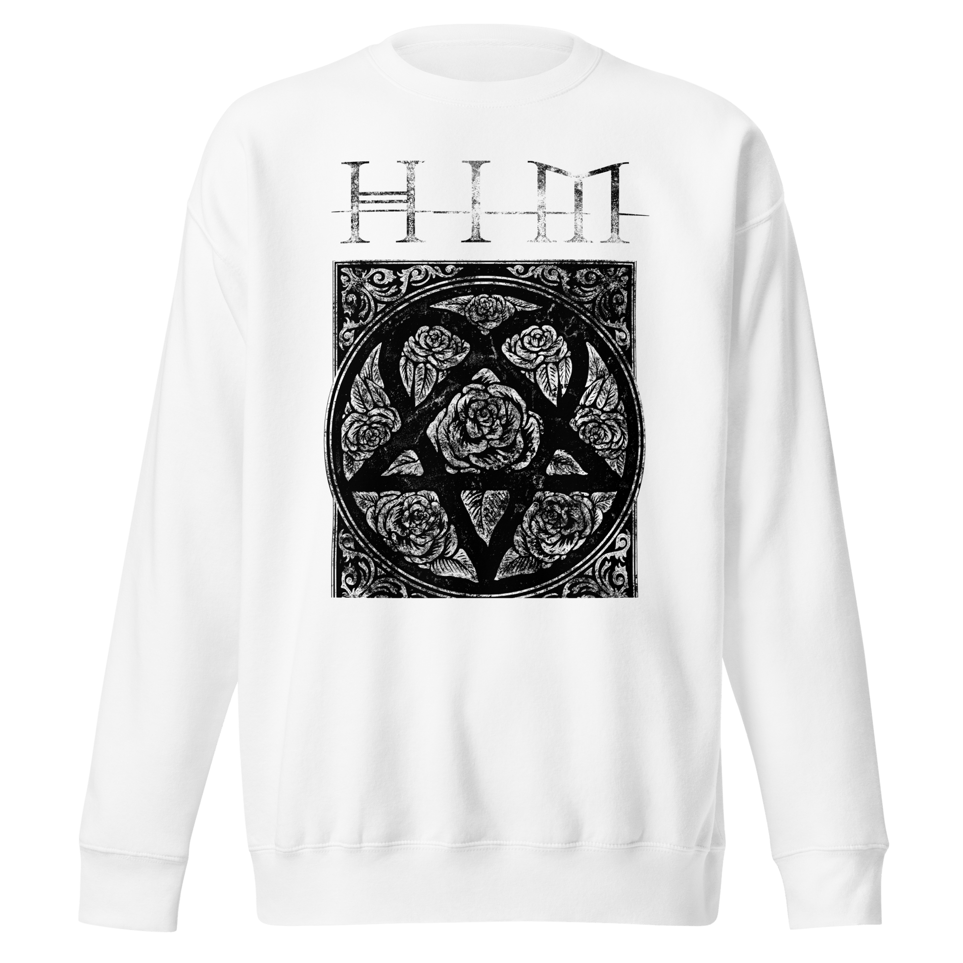 HIM HIM - Chapel Jumbo Print Sweatshirt