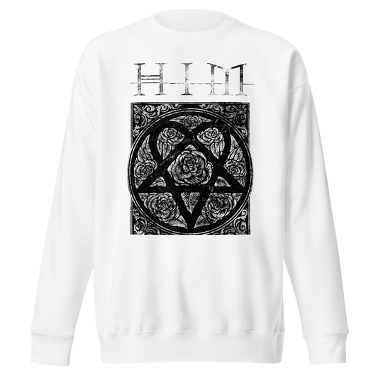 HIM HIM - Chapel Jumbo Print Sweatshirt