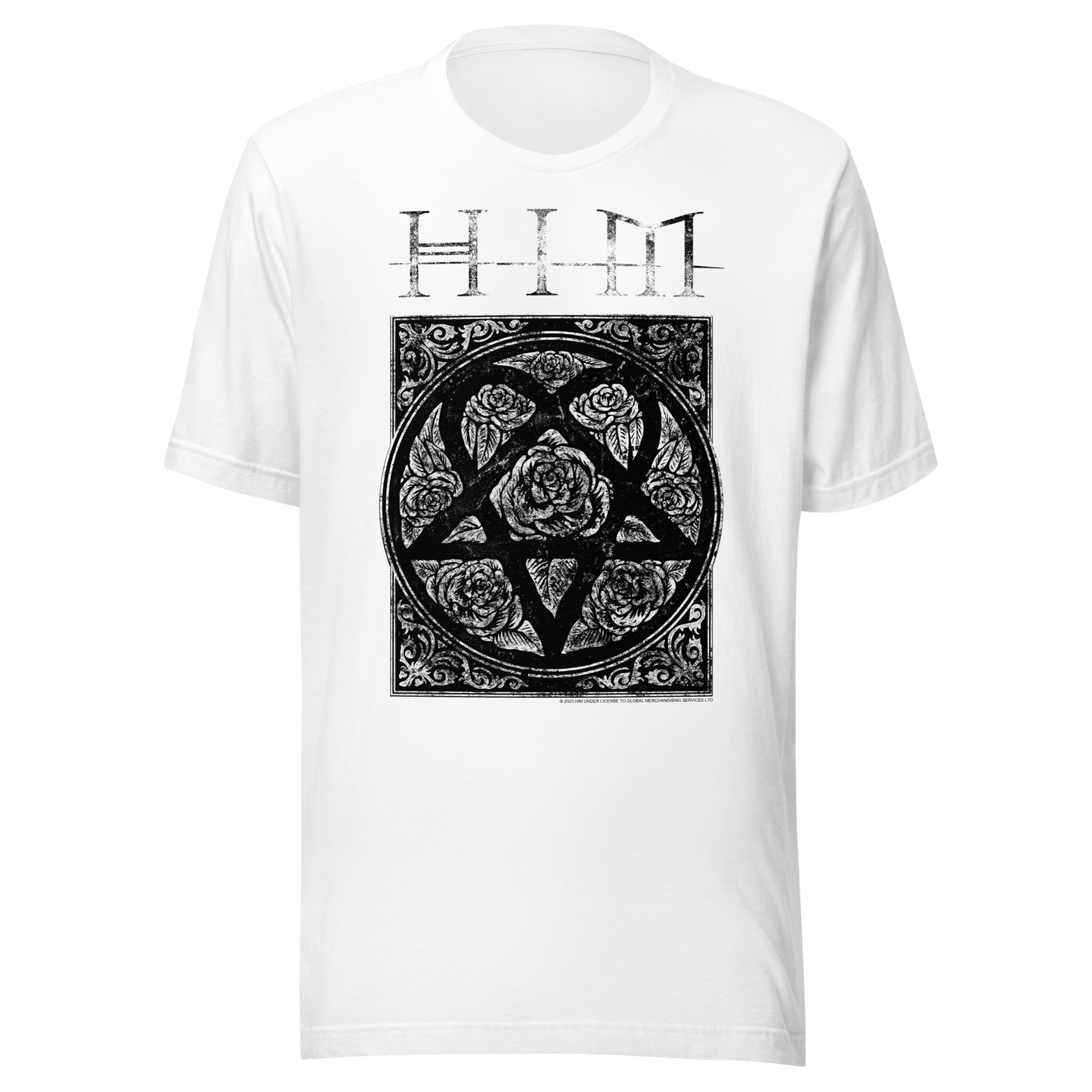 HIM HIM - Chapel Jumbo Print T-Shirt
