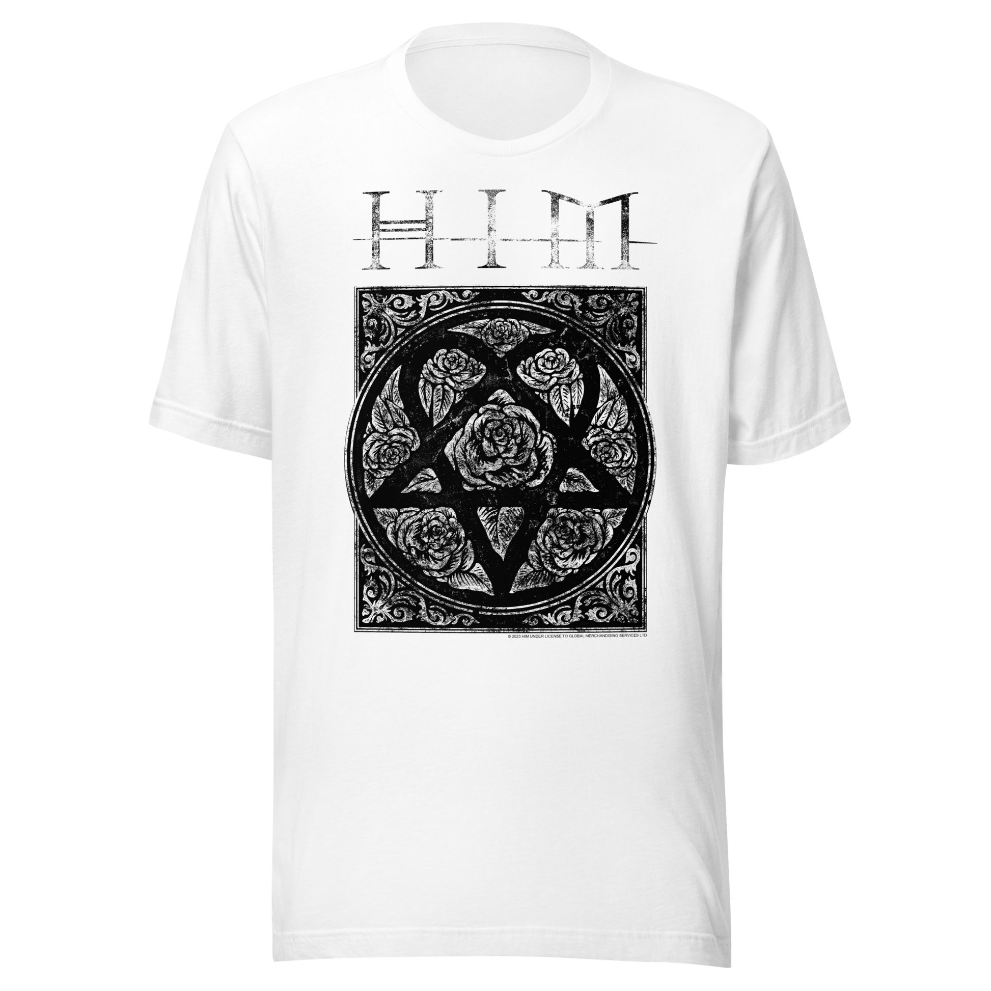 HIM HIM - Chapel Jumbo Print T-Shirt