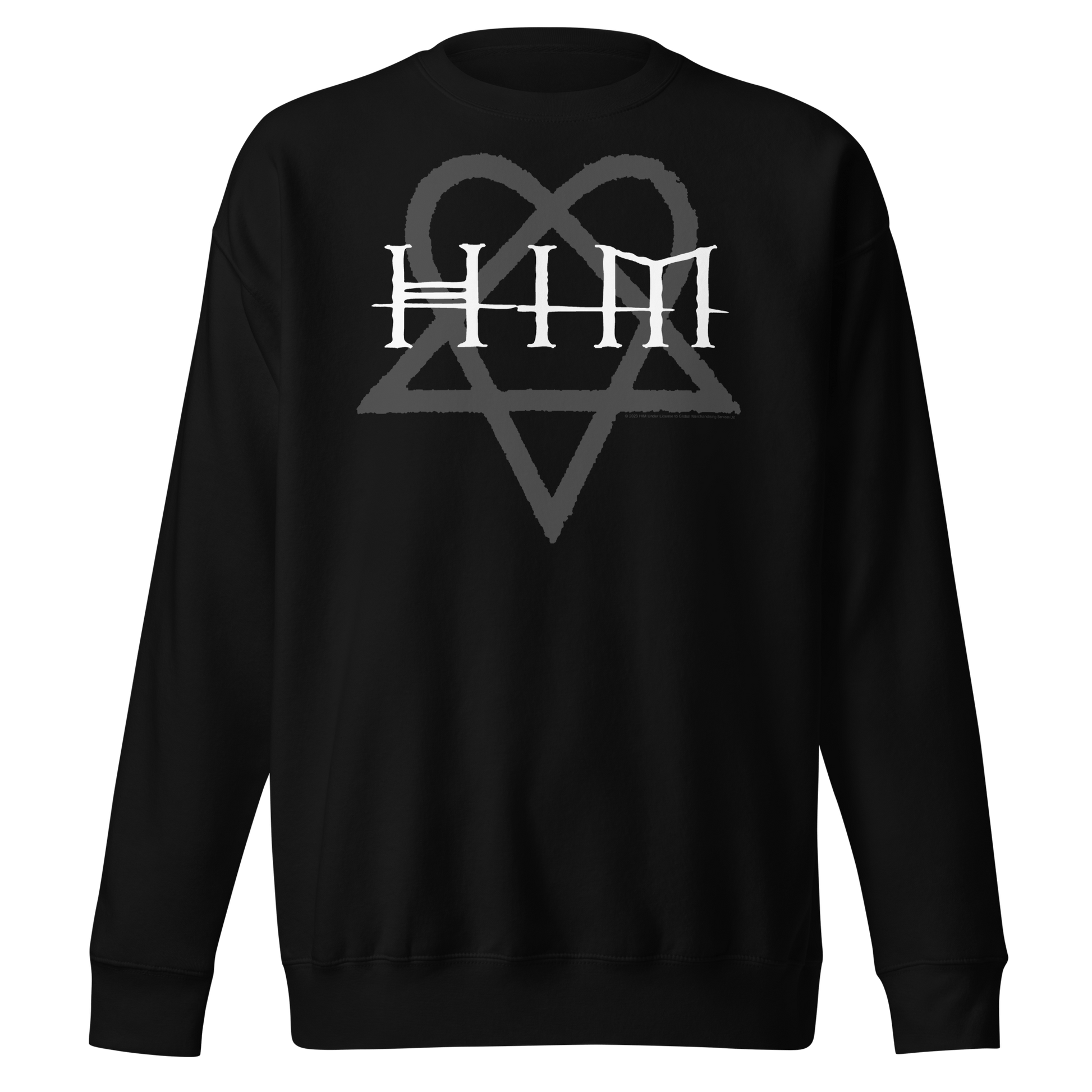 HIM HIM - Dark Heart Jumbo Print Sweatshirt