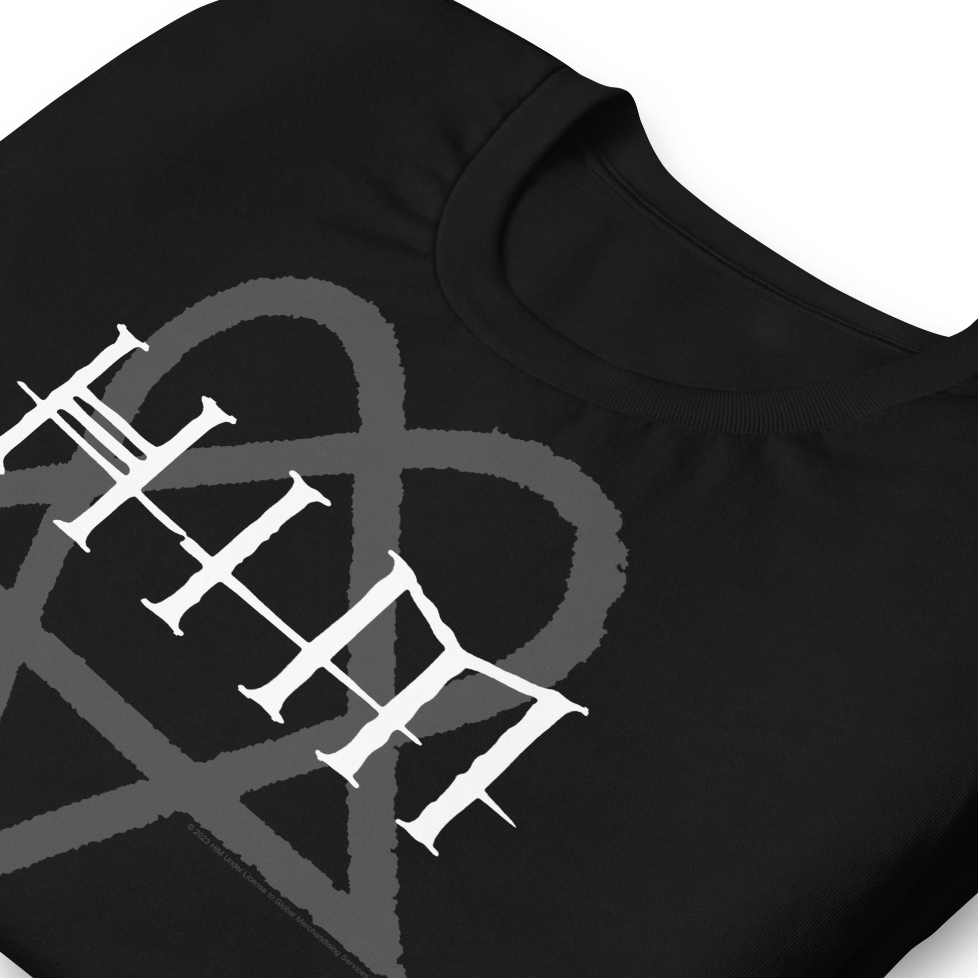 HIM HIM - Dark Heart Jumbo Print T-Shirt