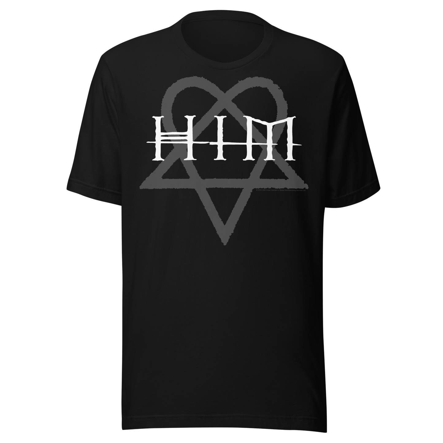 HIM HIM - Dark Heart Jumbo Print T-Shirt
