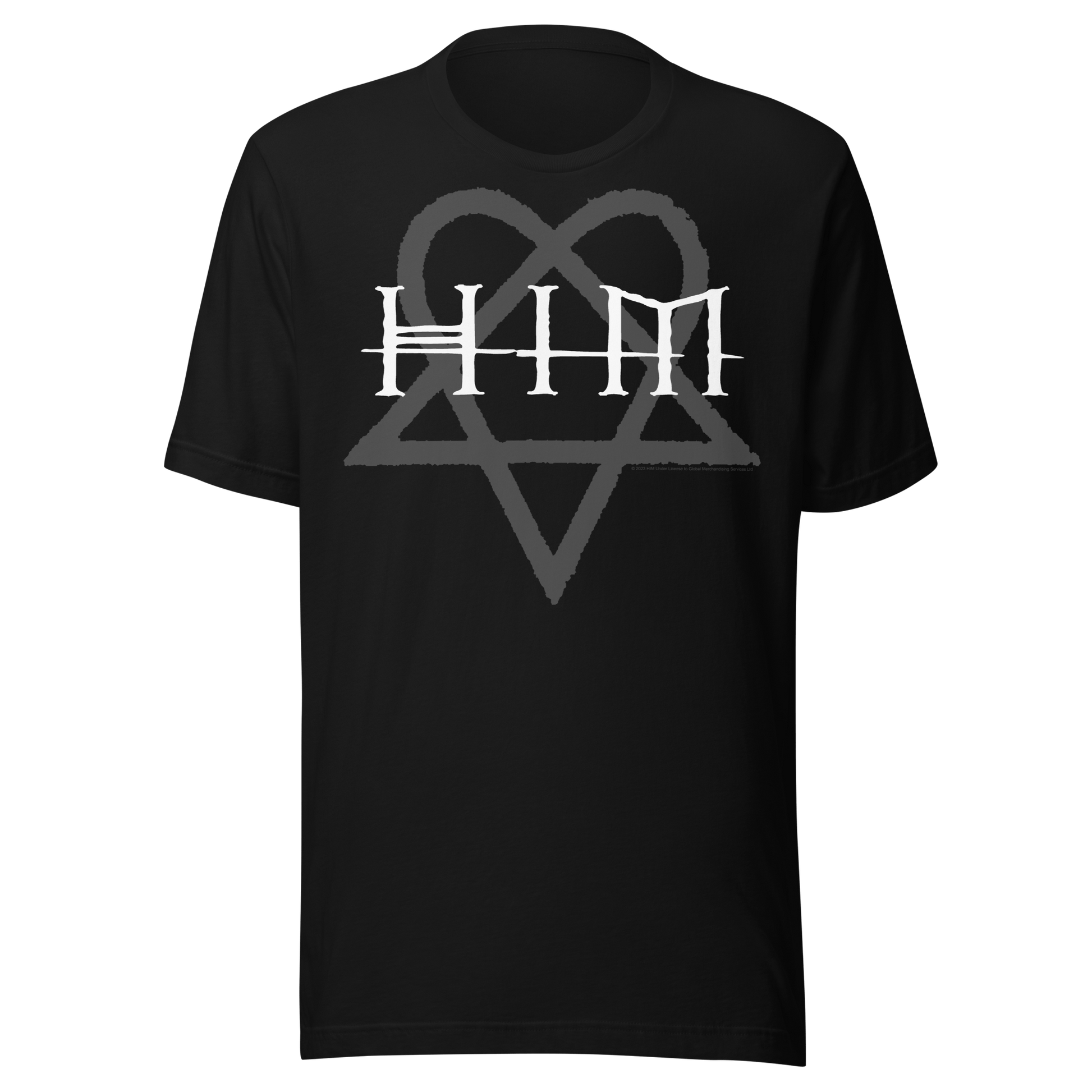 HIM HIM - Dark Heart Jumbo Print T-Shirt
