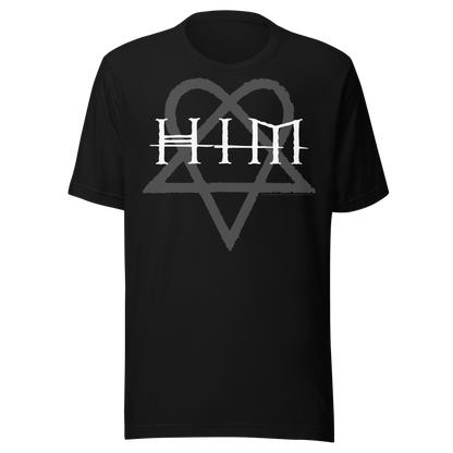 HIM HIM - Dark Heart Jumbo Print T-Shirt