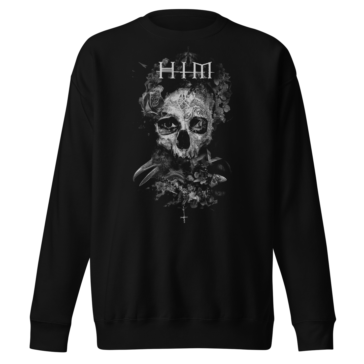 HIM HIM - Dark Light Jumbo Print Sweatshirt